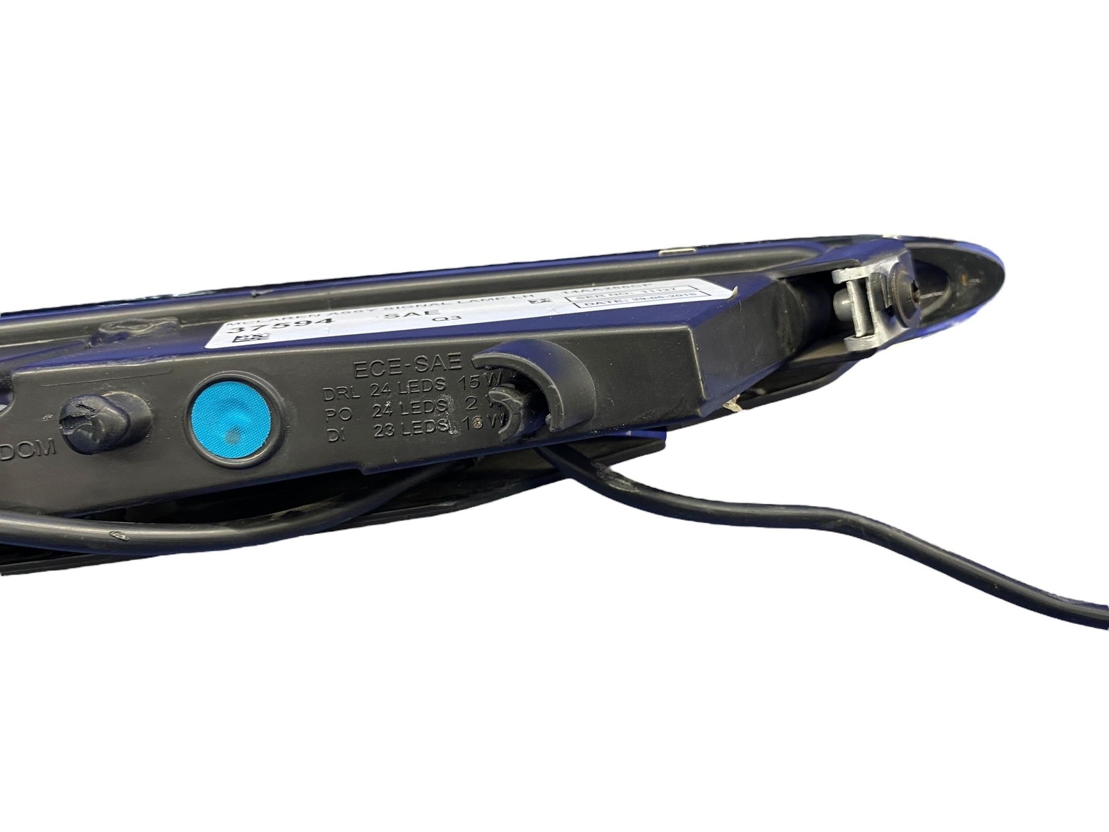 2018-2023 MCLAREN 720S FRONT LEFT LED TURN SIGNAL LIGHT LAMP *CRACKED* OEM