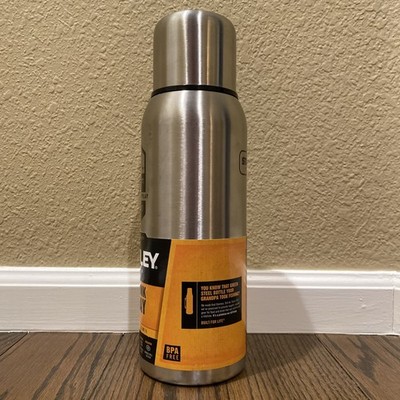 Stanley Kitchen | Stanley Carhartt Silver Insulated Thermos | Color: Black/Silver | Size: 1.1qt | Periburns's Closet