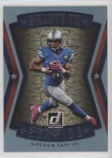 2017 Panini Donruss Salute to Service Holo /100 Golden Tate III #8 z5i