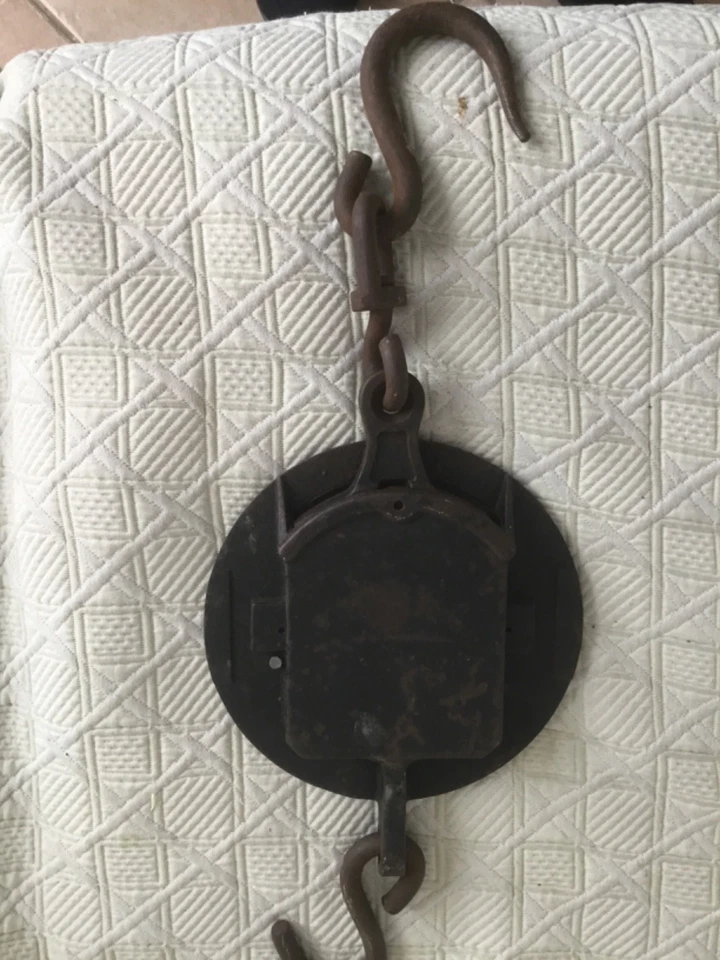 grand peson ancien ressort no 20T Salter's spring balance - Photo 4/4