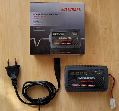 VOLTCRAFT V-Charge Eco NiMh 2000 Modellbau-Ladegerät 230 V 2 A NiMH, NiCd