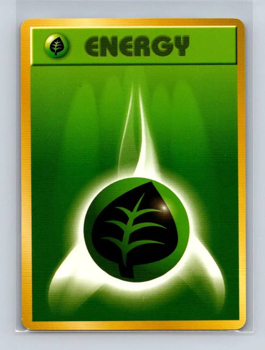 Grass Energy Japanese Pokemon Card Base Set WOTC 1996 NM/LP