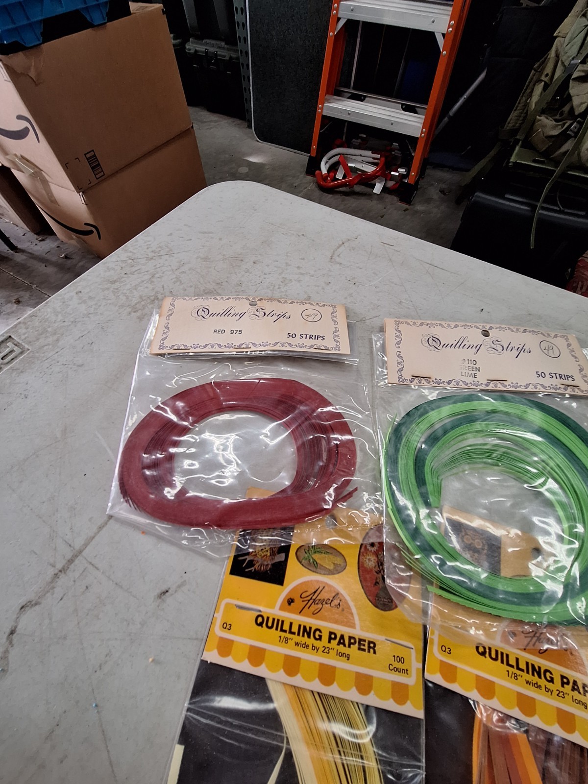 HUGE Vtg LOT 1970s Quilling  Paper, Tool 