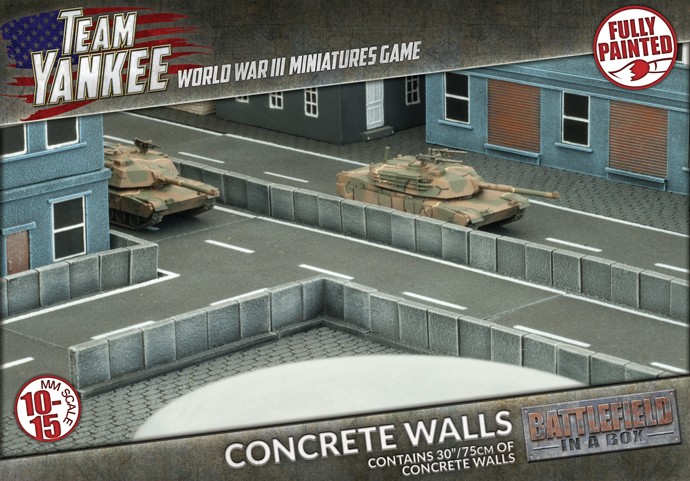 Battlefield in a Box: Team Yankee: Concrete Walls (BB191)