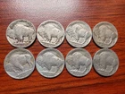 Lot of 71 Full Date Buffalo Nickels from 1935 P D S