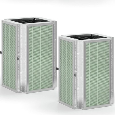 Medify MA-50 Replacement Filter 2-Pack | HEPA H14, Carbon, Pre-Filter