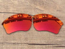 Polarized Anti-Scratch Replacement Lenses for-Oakley Half Jacket XLJ Red Mirror
