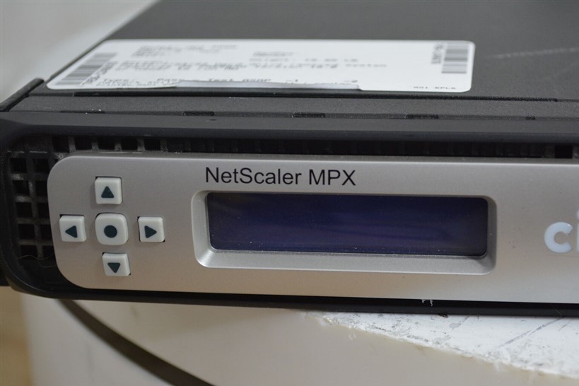 Citrix Netscaler MPX 5500 Load Balancing Application Device SEE NOTES ...