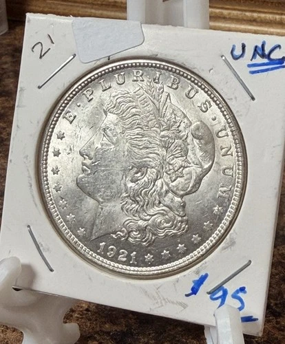 1921 morgan silver dollar Coin au LUSTROUS!