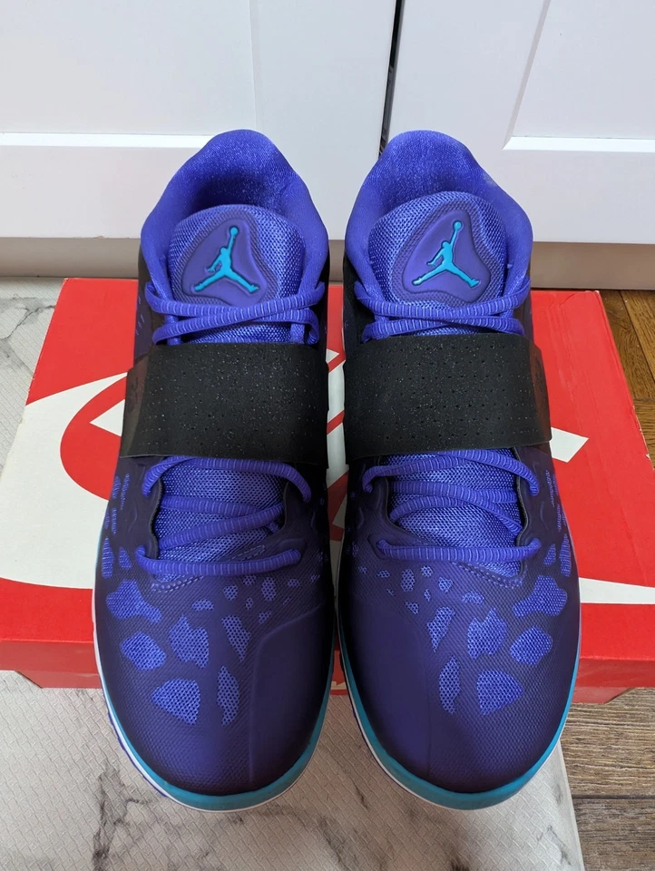 Jordan Flight Flex Trainer 2 Bright Concord púrpura/negro - talla 10,5 m 768911-407 Foto 2 de 4