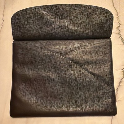 Neely & Chloe NO. 51 THE TABLET SLEEVE Black Tablet Case Leather
