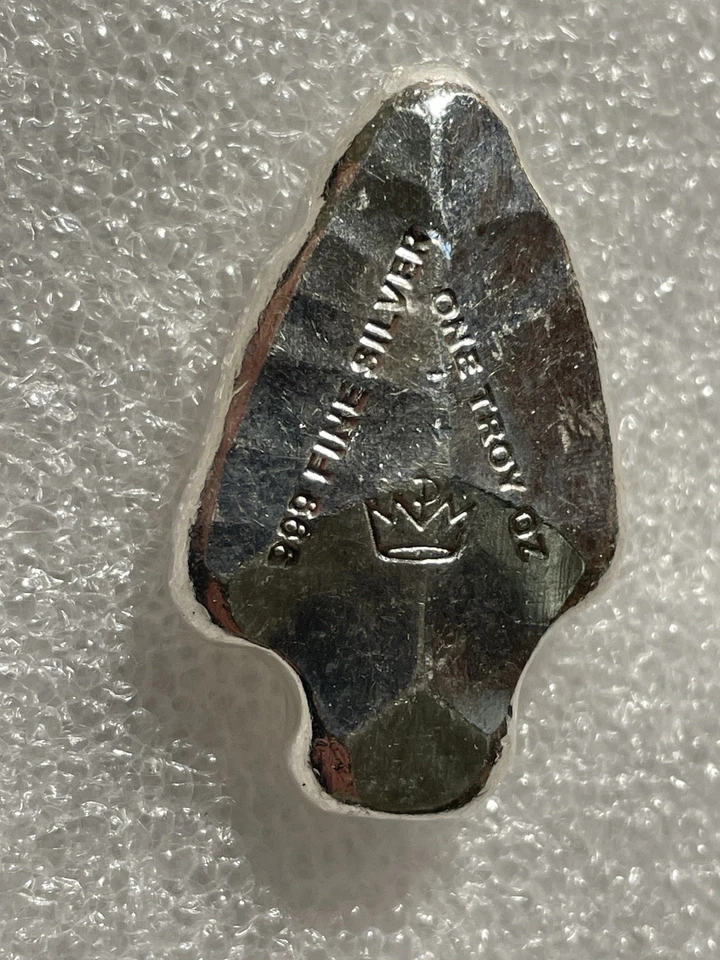 Indian Arrowhead- 1 Troy Oz .999 Fine Silver - Image 3 of 4