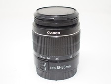 Canon EF-S 18-55mm f/3.5-5.6 III Zoom Lens With Lens Caps For Canon DSLR cameras