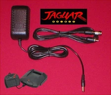9V AC Power Supply + 6Ft AV Cable + RF TV Adapter for Atari Jaguar System NEW