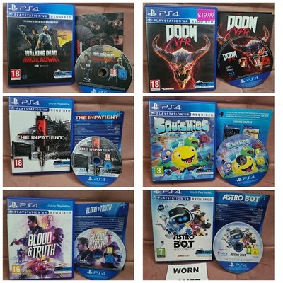 PSVR / VR Spiele für Playstation 4 / PS4 - Multi Listing - Pick & Choose