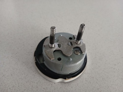 1967 68 Mustang ORIG DASH TEMPERATURE GAUGE C7ZF-10971 - Picture 3 of 3
