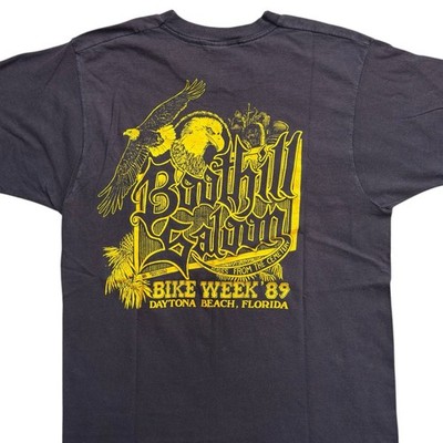 バイク Bike Week 1988 Boothill Saloon Tシャツ ハーレー