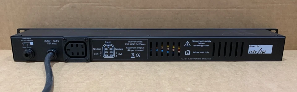 NJD EURO 4E Lighting Controller Disco DJ Band Par cans spotlight 19'' rack NJ200 - Image 3 of 4