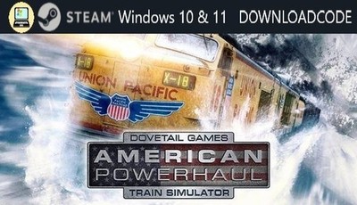 NEU PC Computer Spiel American Powerhaul Train Simulator für Windows 10 11 STEAM