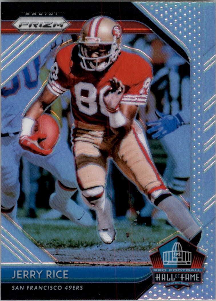 2018 Panini Prizm Hall of Fame Prizms #8 Jerry Rice - FB