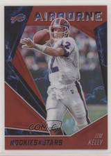 2020 Panini Rookies & Stars Airborne Red 66/75 Jim Kelly #AB-30 HOF 0o6v