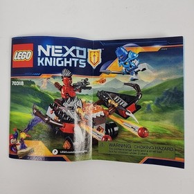 LEGO 70318 Nexo Knights: The Glob Lobber Complete Assembled Set w/Minifigures
