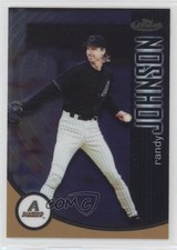 2001 Topps Finest Randy Johnson #32 HOF 05lu