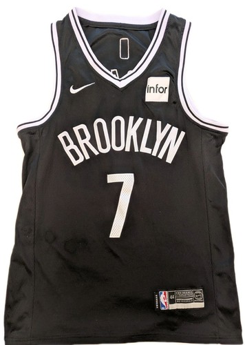 Nike Brooklyn Nets NBA Icon Edition Kevin Durant #7 Swingman Jersey Mens M 44