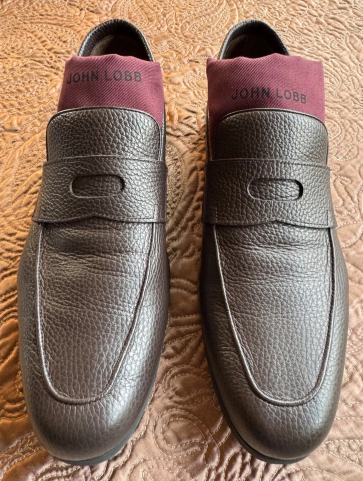 JOHN LOBB　Thorne Loafers Brown Dress Loafers UK 10 / US 11 - Excellent Condition - Image 2 of 4