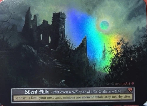 Silent Hills - Ordinary FOIL Gothic Sorcery: Contested Realm TCG Card