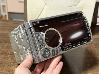 Rare Panasonic CQ-VX777D 2DIN CD Cassette Deck Tested Working