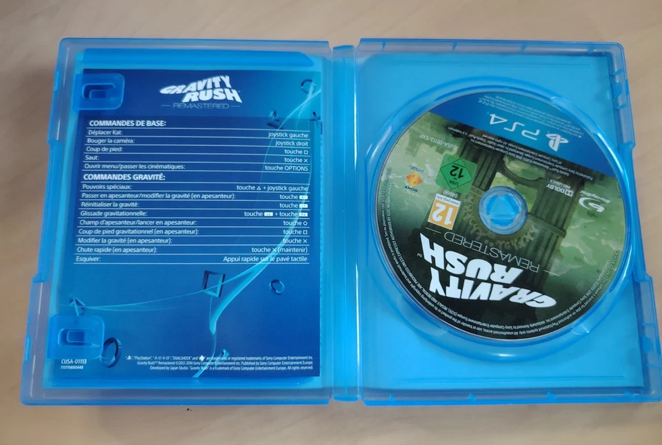 Gravity Rush Remastered (Sony PlayStation 4, 2016), photo 2 sur 3