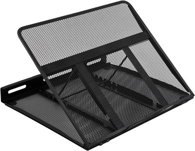 Amazon Basics belüfteter verstellbarer ergonomischer Laptopständer 33 x 28,7 x 18,5 cm