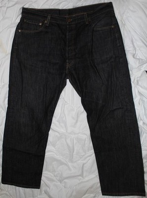 Levis 501XX Vintage Denim Button-Fly Jeans, Black/Schwarz, W 38 x 30 L (s. Maße)