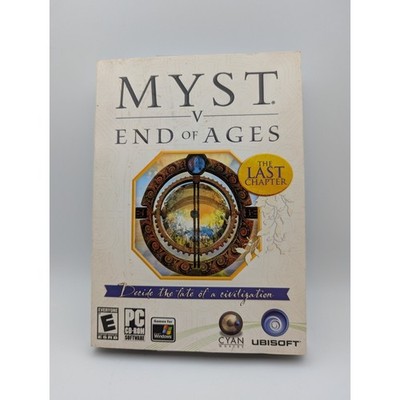 Myst V : End of Ages PC Game The Last Chapter NEW SEALED Windows 2000/XP