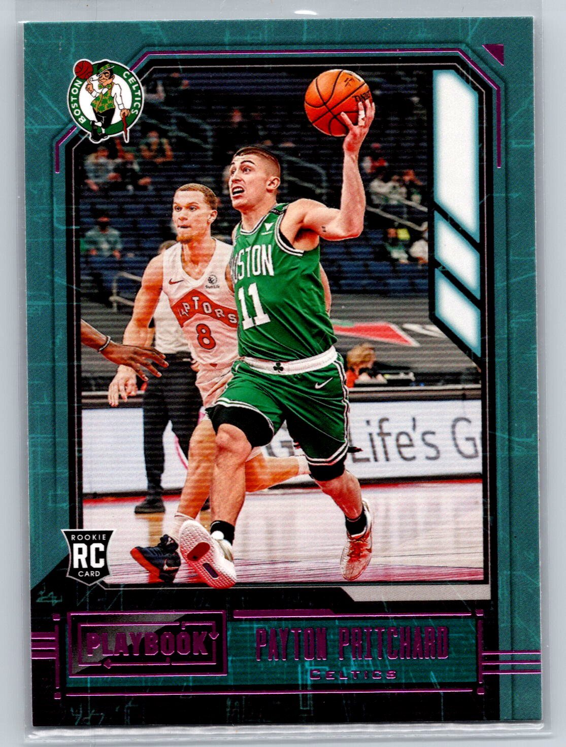 2020-21 Panini Chronicles #191 Payton Pritchard Pink