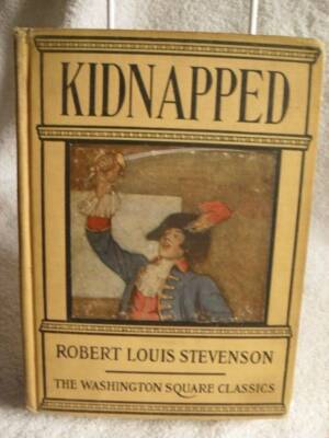 Kidnapped Robert Louis Stevenson Washington Square 1920s Book
