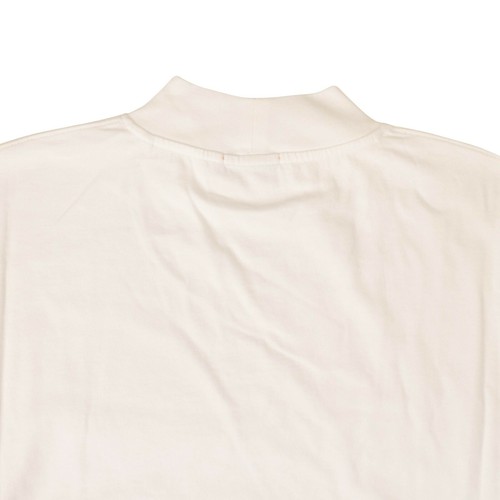 NWT HERON PRESTON White Logo Turtleneck Long Sleeve T-Shirt Size XS $265 - Picture 6 of 6