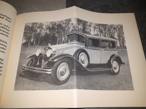 HORCH 8 MODELL 400 PROSPEKT 1930-31 ZWICKAU SPORT OLDTIMER SAMMLER - Picture 2 of 5