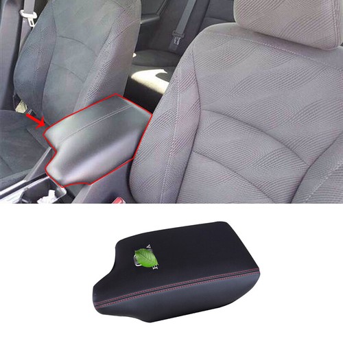 For Honda Accord 2014-2017 Black&Red Leather Central Console Armrest Box Holster - Picture 6 of 11