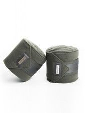 Equestrian Stockholm Fleece Bandages Olive