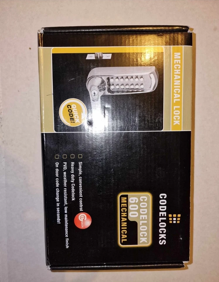 Juego de palancas Codelocks CL615K código rápido paso SS (CL615) - Imagen 3 de 3