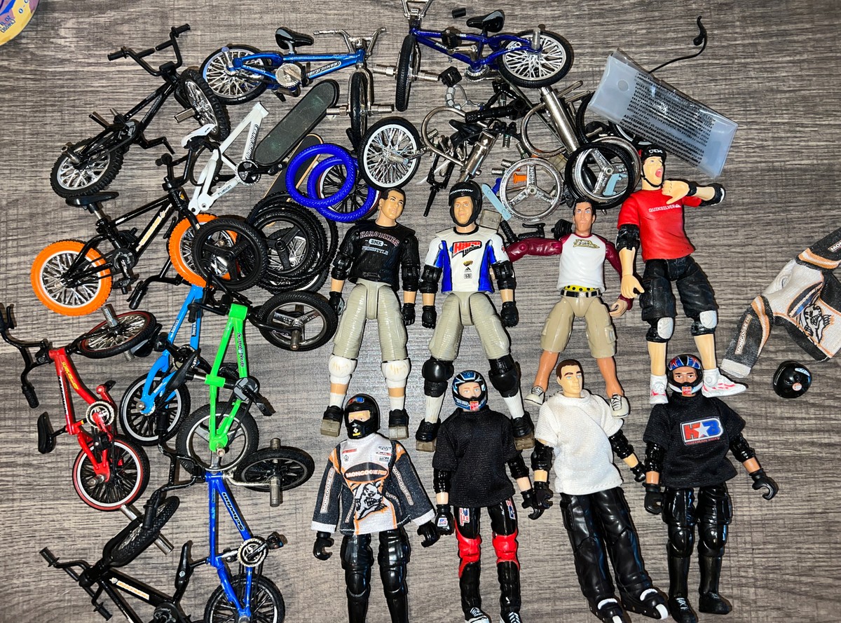 2000 Road Champs Action Figure Jakks Pacific Mini BMX Bike Lot of Haro  Schwinn