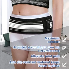 Premium Belt Relieve Lower Back Pain Si Joint Sciatica Waist Belly Support Belt