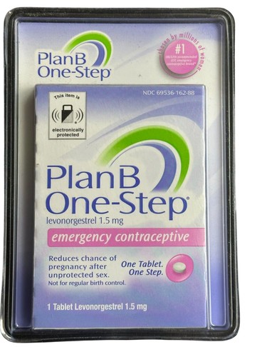 Plan B One Step Emergency Contraceptive 1 Tablet, Exp. 07/2026+ - Picture 1 of 1