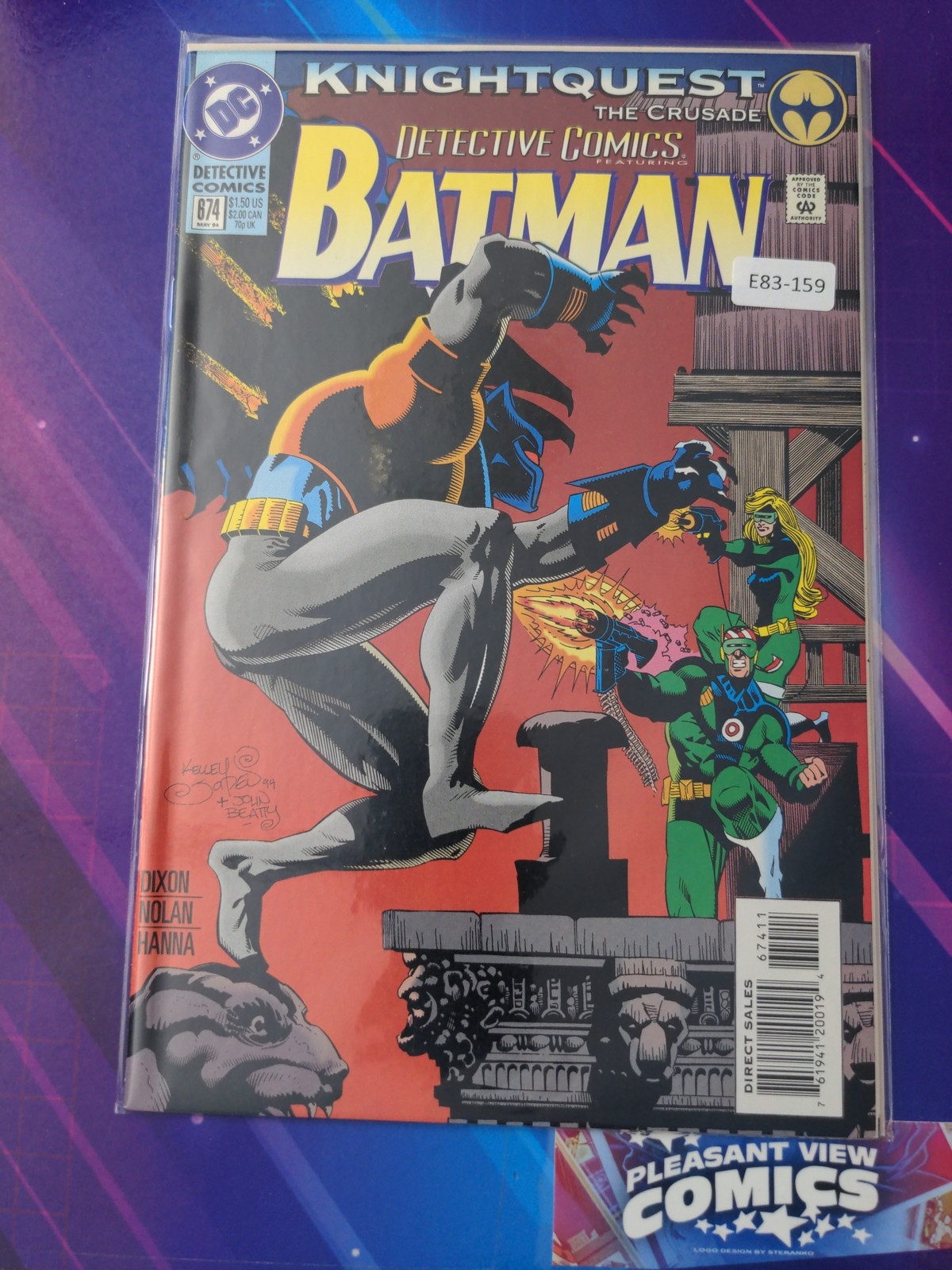 DETECTIVE COMICS #674 VOL. 1 HIGH GRADE 1ST APP DC COMIC BOOK E83-159 ...