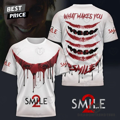 Smile 2   Whta Makes Your Smile 3D T-Shirt