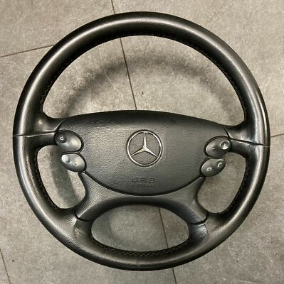 MERCEDES CLK W209 LENKRAD SCHWARZ MULTIFUNKTION