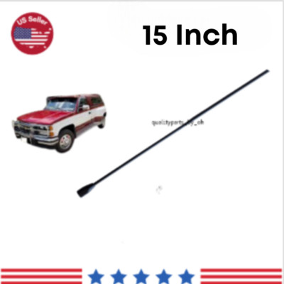 15'' Antenna Replacement Mast Radio Am/Fm For Chevrolet C3500 1988-2000
