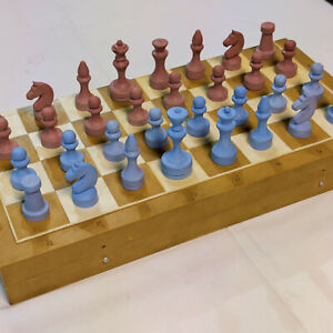 Details about   Military Style Chess Vintage Ussr Set Soviet Gypsum Russian Antique Old Rare Su